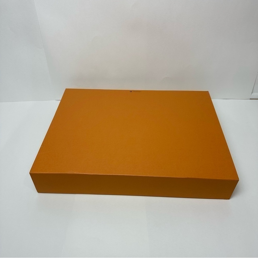 Louis Vuitton Storage Gift Box Orange Blue Open Flap Top - Picture 5 of 5